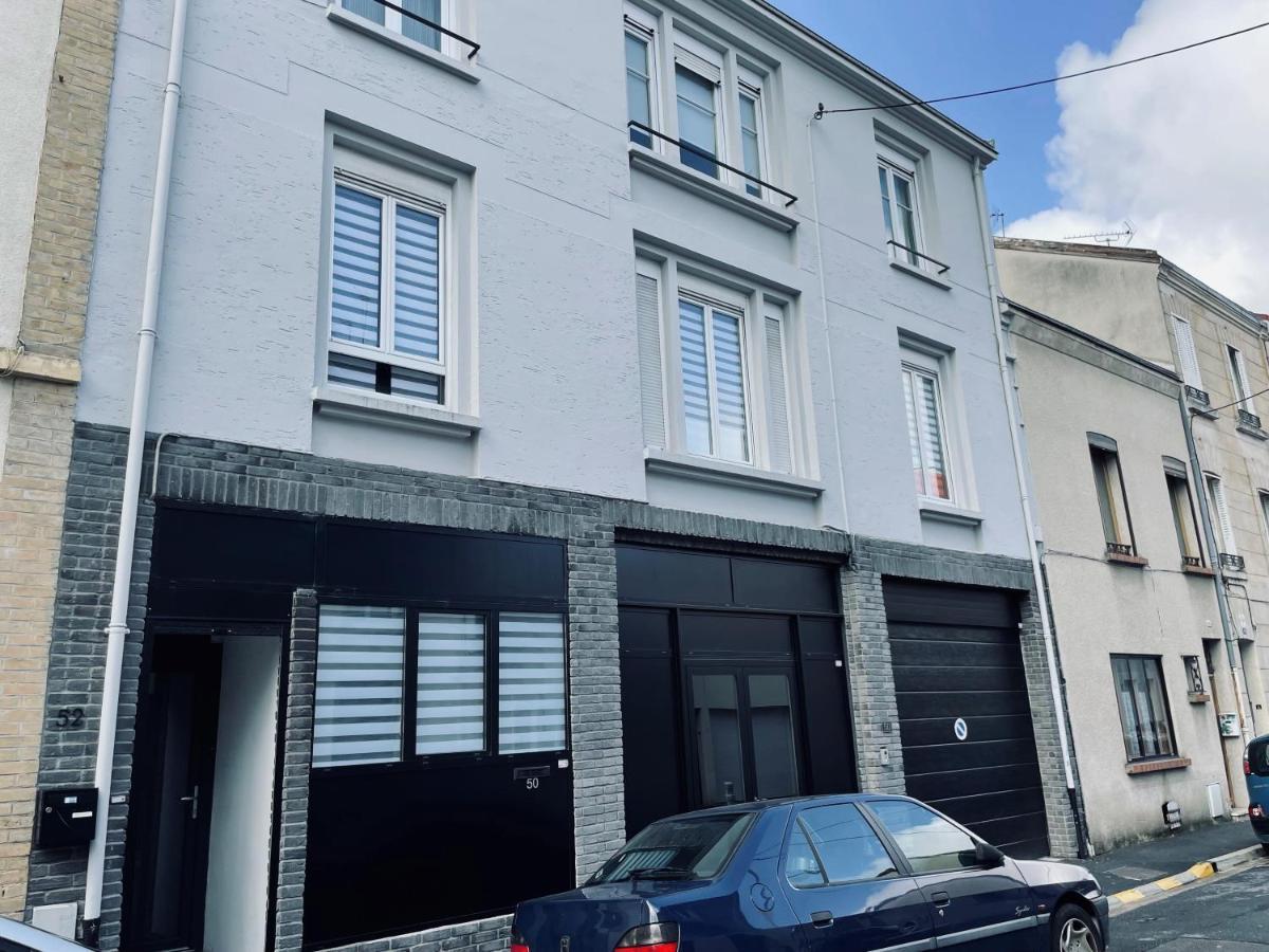 Le Cinquante-Deux Appartement De Charme 兰斯 外观 照片